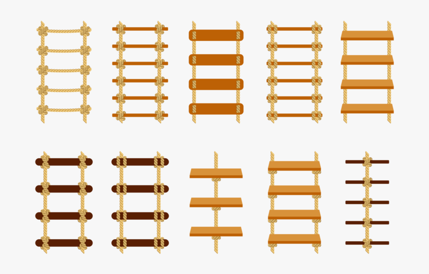 Rope Ladder Vector, HD Png Download, Free Download