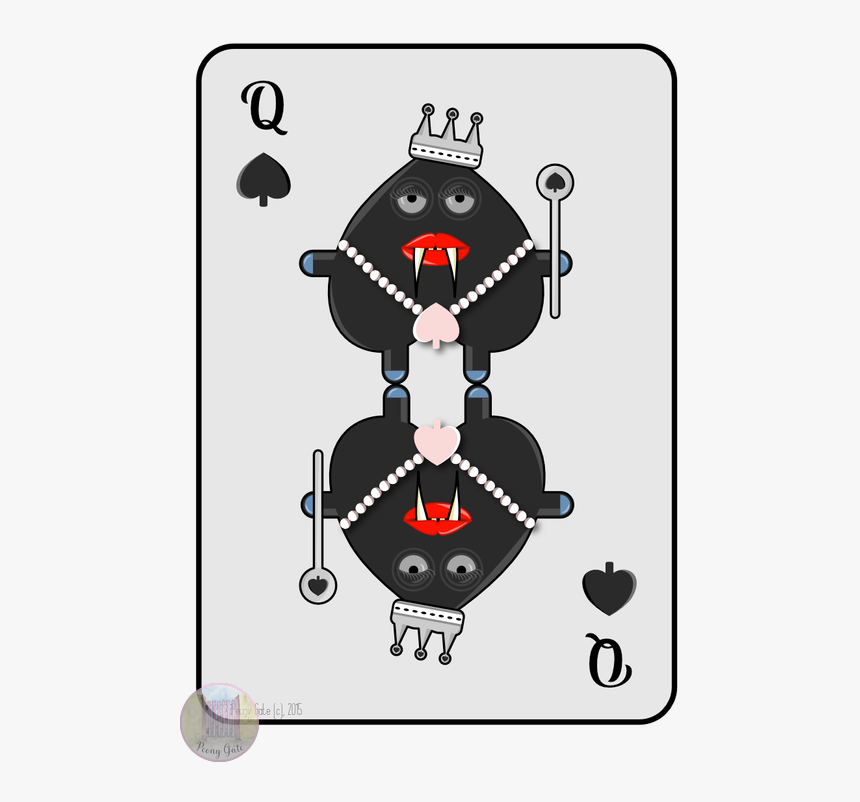 Queen Of Spades - Cartoon, HD Png Download, Free Download