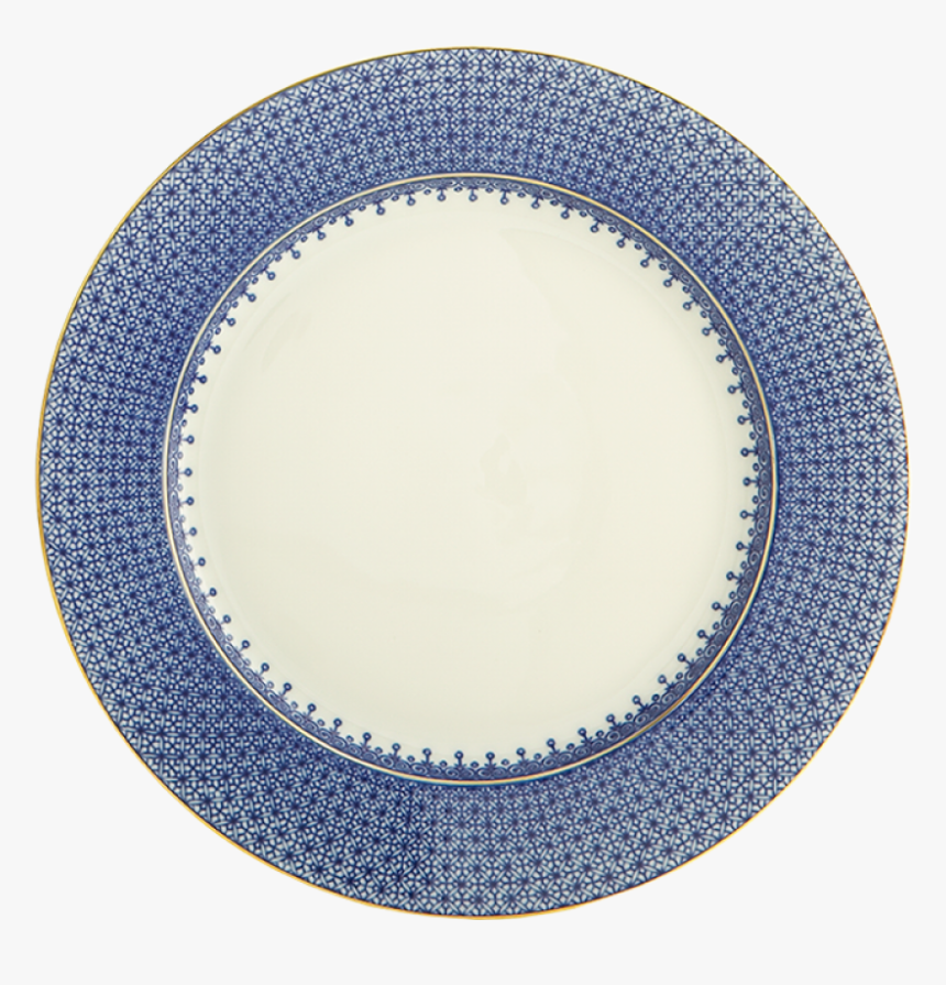 Blue Lace Dessert Plate - Slyde Cameo, HD Png Download, Free Download