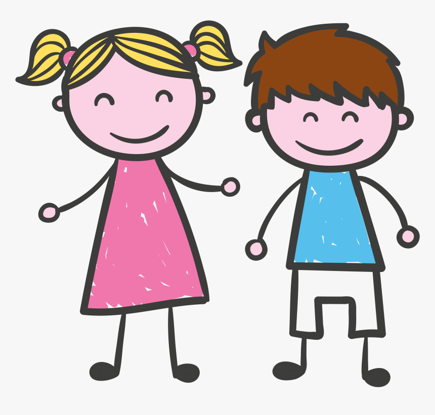 National Girl Child Day Cartoon, HD Png Download, Free Download