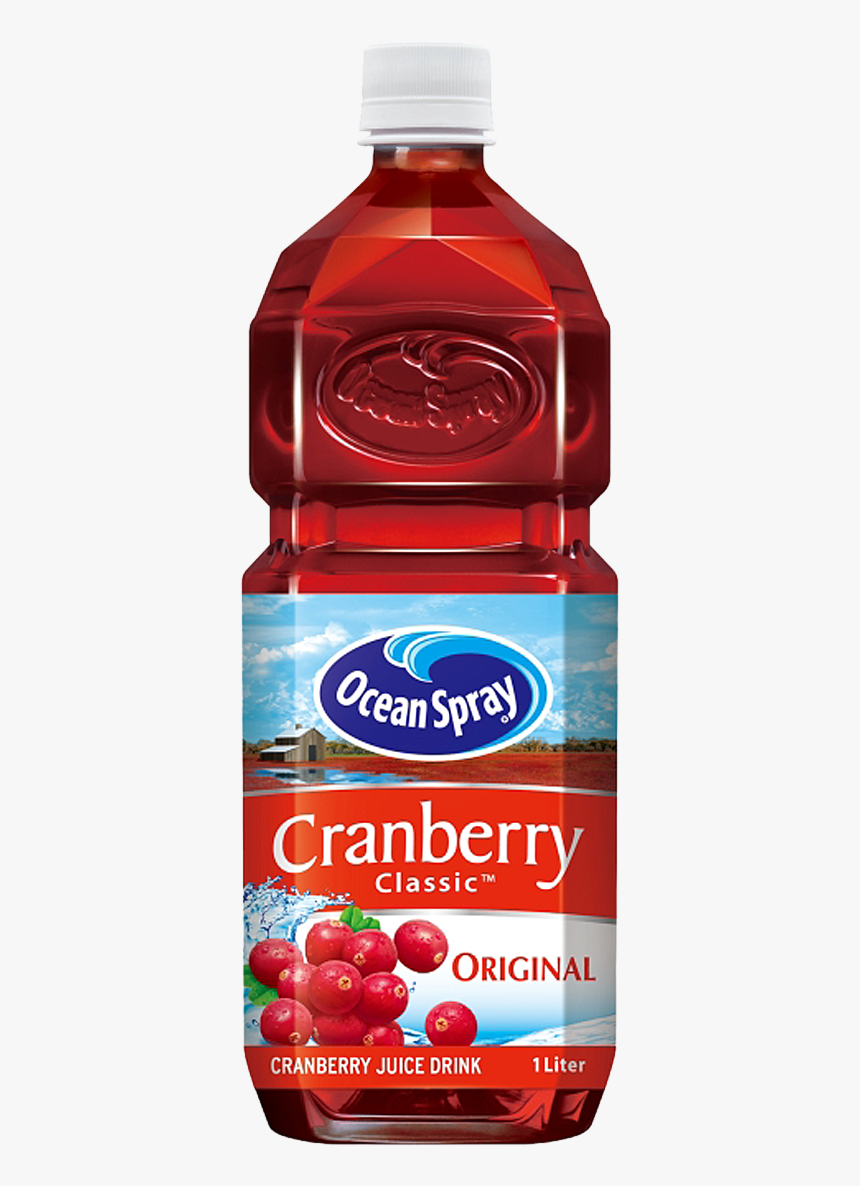 Cranberry Juice Cocktail - Ocean Spray Cranberry Classic Barcode, HD Png Download, Free Download