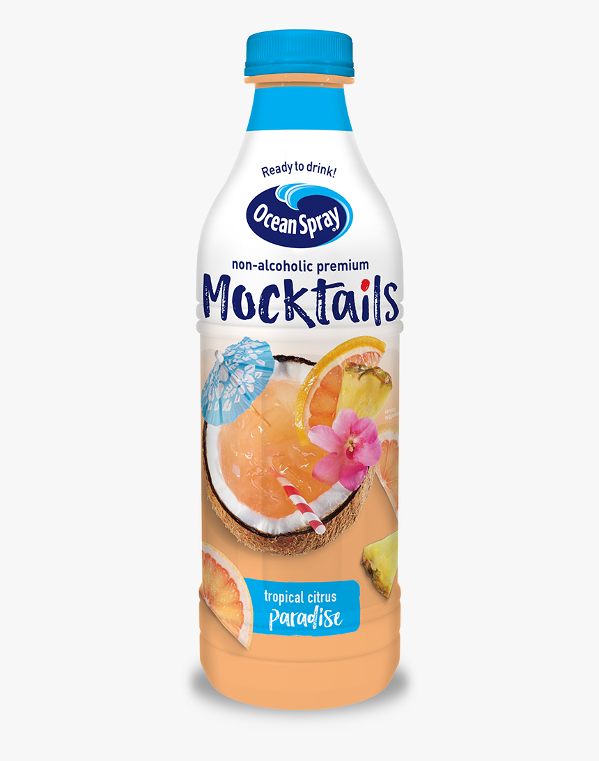 Transparent Soft Drink Png Ocean Spray Mocktail Tropical Citrus Png Download Kindpng