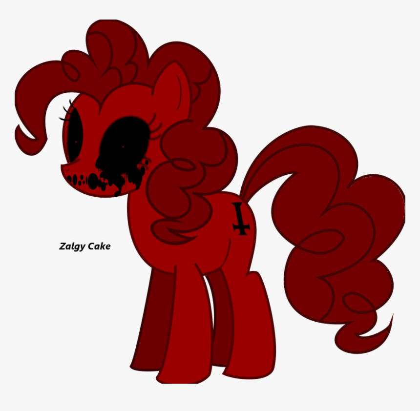 My Little Pony Pinkie Pie Silhouette , Png Download - Equinox Ponies Zalgy Cake, Transparent Png, Free Download