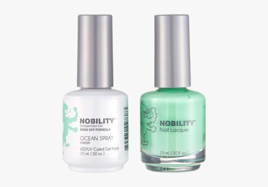 Lechat Nobility Gel & Polish Duo, Nbcs118, Ocean Spray, - Nail Polish, HD Png Download, Free Download