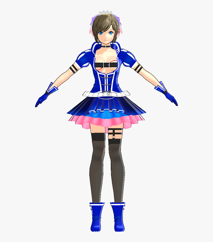 Meiko Blue Crystal By Redstone - Vocaloid Meiko Blue Crystal, HD Png Download, Free Download