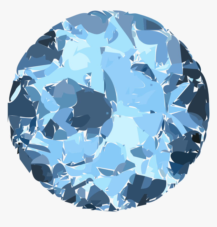 Blue Crystal, Blue, Crystal, Graphic, Hq Photo - Sphere, HD Png Download, Free Download