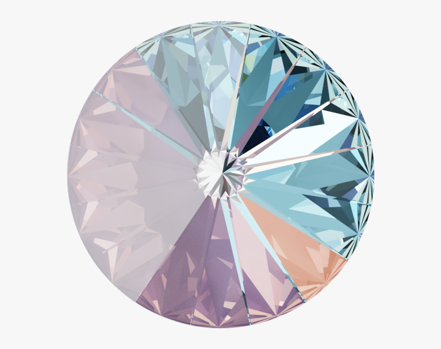 Swarovski 1122 Rivoli Round Stone Crystal Lavender - Swarovski Ag, HD Png Download, Free Download