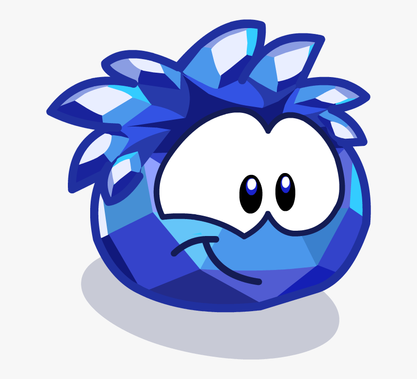 Merry Walrus Parade Blue Crystal Puffle - Puffle Cristal, HD Png Download, Free Download