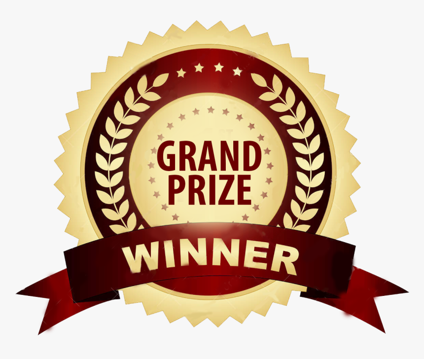 Grand Prize Png Transparent Background - 1st Prize Winner Logo, Png Download, Free Download