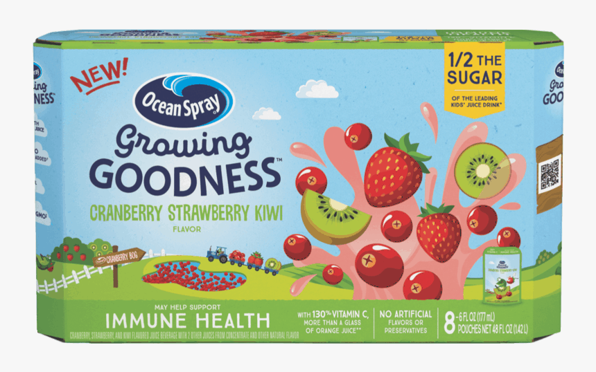 Ocean Spray Growing Goodness, HD Png Download, Free Download