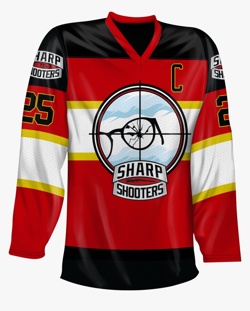 Sharp Shooters Christmas Story Hockey Jersey - Long-sleeved T-shirt, HD Png Download, Free Download