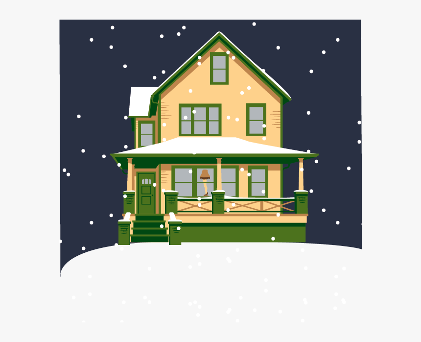 A Christmas Story Stickers Messages Sticker-6 - House, HD Png Download, Free Download