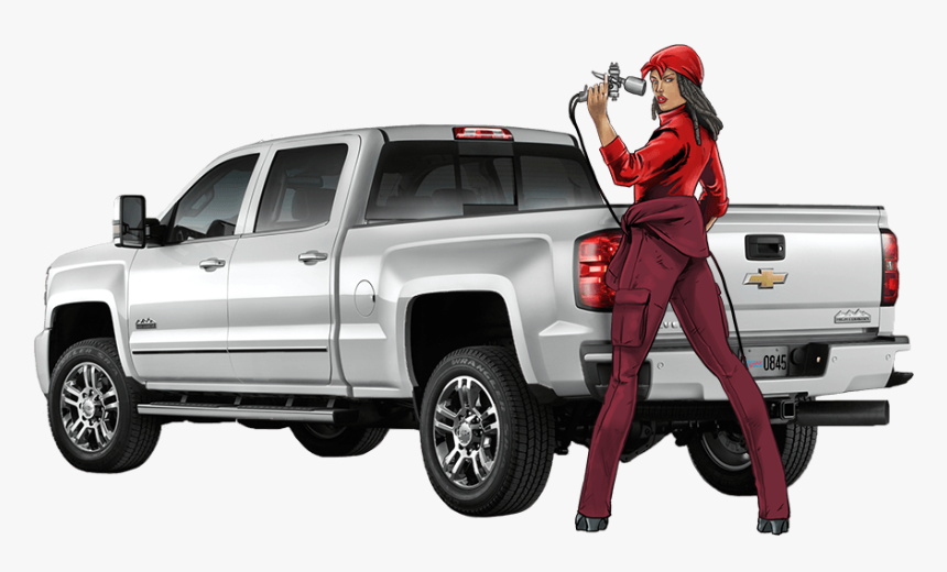 Png Shadows With Css Png Shadows With Css Dent Scratch - 2017 Chevrolet Silverado Rear High Country, Transparent Png, Free Download