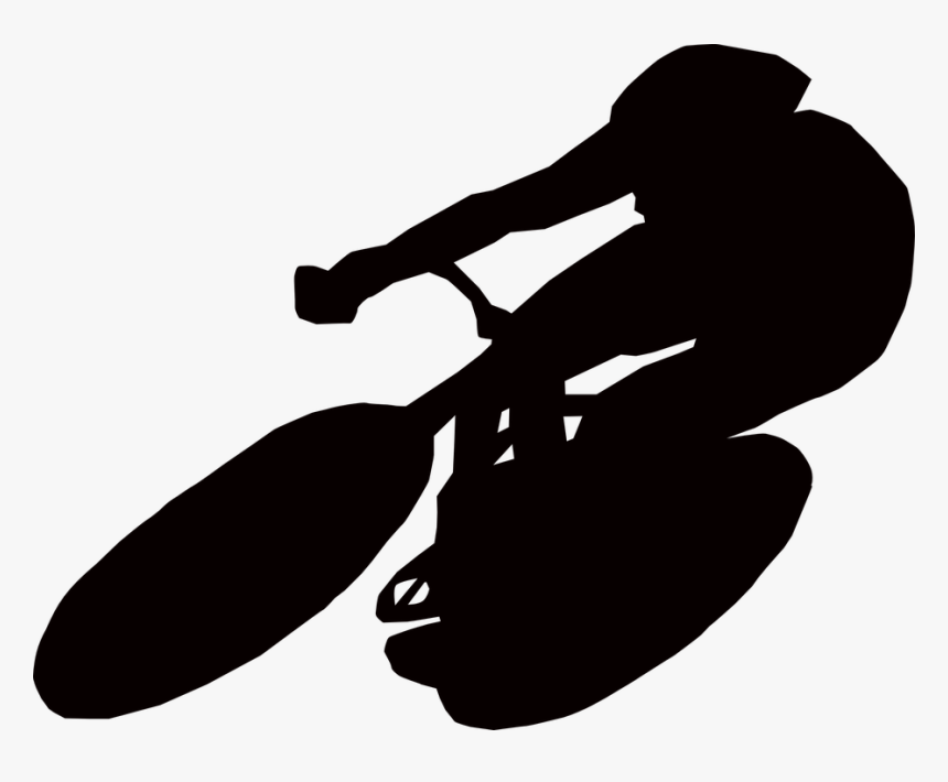 Racing Bike, Bicycle, Shadow, Sports, Racing, Speed - Racing Bike Clip Art, HD Png Download, Free Download