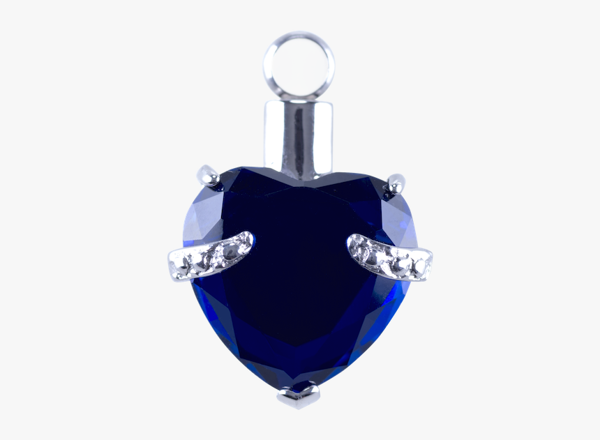 Blue Crystal Jewelry By Above And Beyond Funerals Gold - Glass Bottle, HD Png Download, Free Download