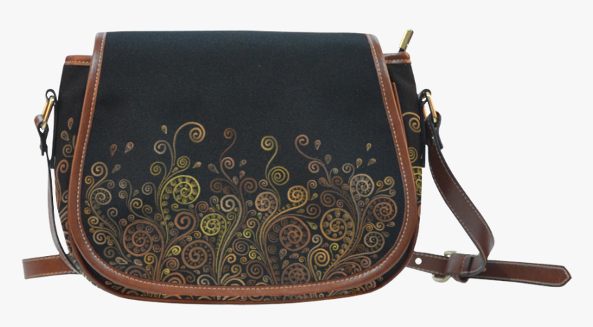 Psychedelic, Sand Clock Saddle Bag/small Full Customization - Handbag, HD Png Download, Free Download