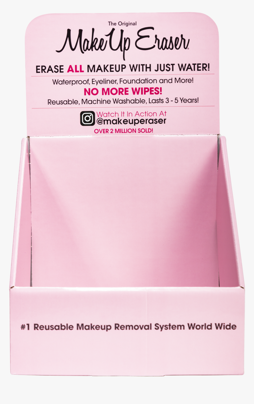 Makeup Eraser Counter Top Display - Paper, HD Png Download, Free Download