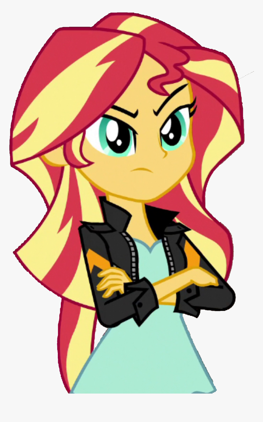 Angry Artist Thebarsection - Mlp Eg Sunset Shimmer Sing, HD Png Download, Free Download