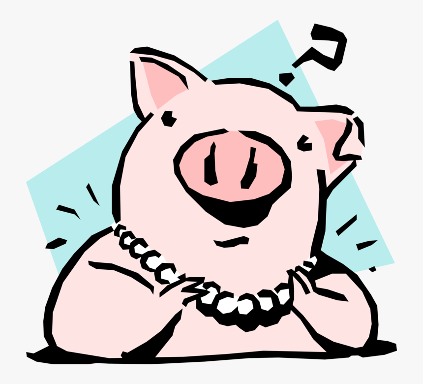 Vector Illustration Of Pig With Miss Piggy Questioned - Cool Fundraising Ideas For School, HD Png Download, Free Download