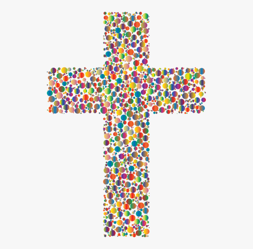 Cross Clip Art Colorful, HD Png Download, Free Download