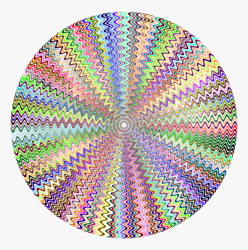 Dense Stylized Starburst Chromatic - Circle, HD Png Download, Free Download