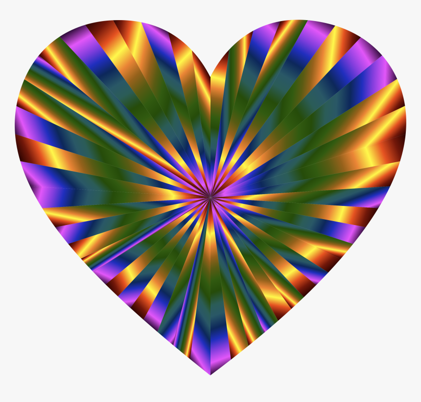 Starburst Heart 6 Clip Arts - Graphic Design, HD Png Download, Free Download