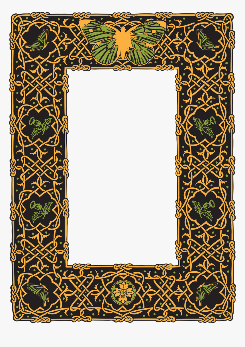 Celtic Knot Png Frame, Transparent Png, Free Download