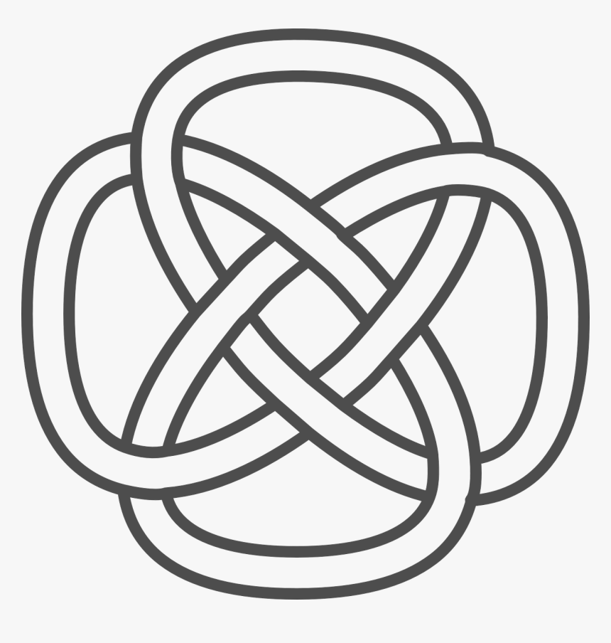 Celtic Knot Clip Art Free - Easy Celtic Knots, HD Png Download, Free Download