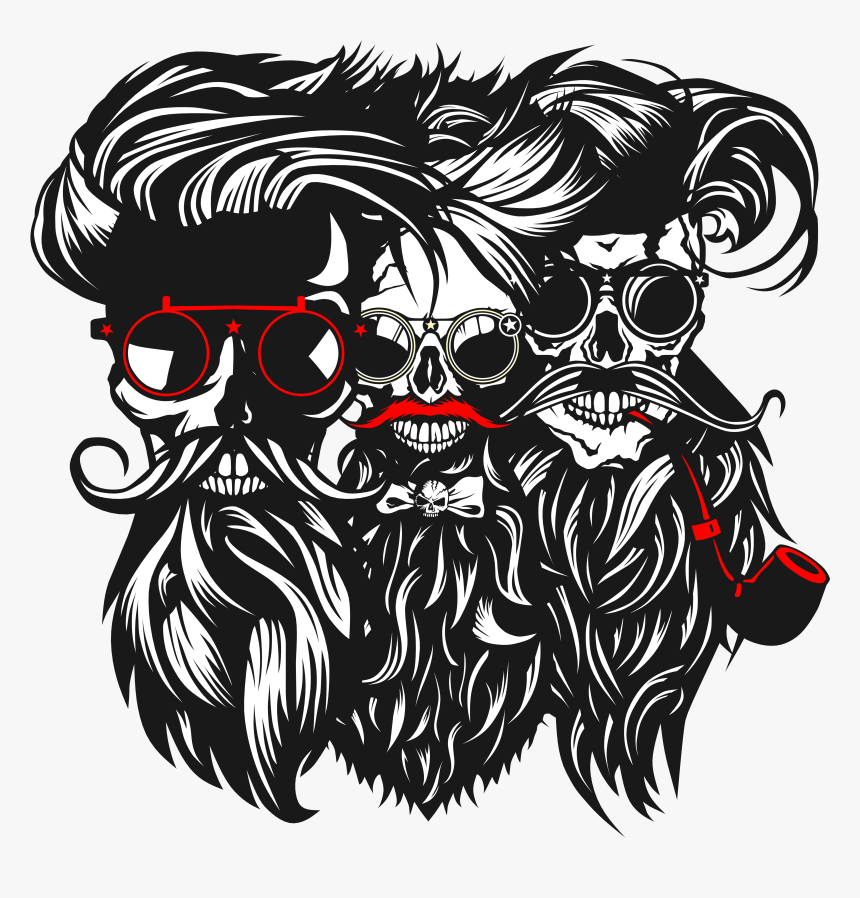 Transparent Hipster Beard Png - Illustration, Png Download, Free Download