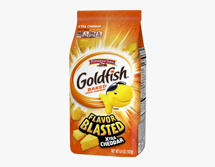 Xtra Cheddar Crackers - Pepperidge Farm Goldfish, HD Png Download, Free Download