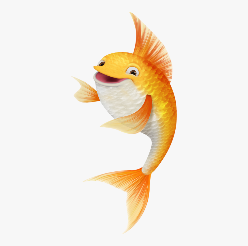 Fundo Do Mar Pinterest - Clipart Images Gold Fish, HD Png Download, Free Download