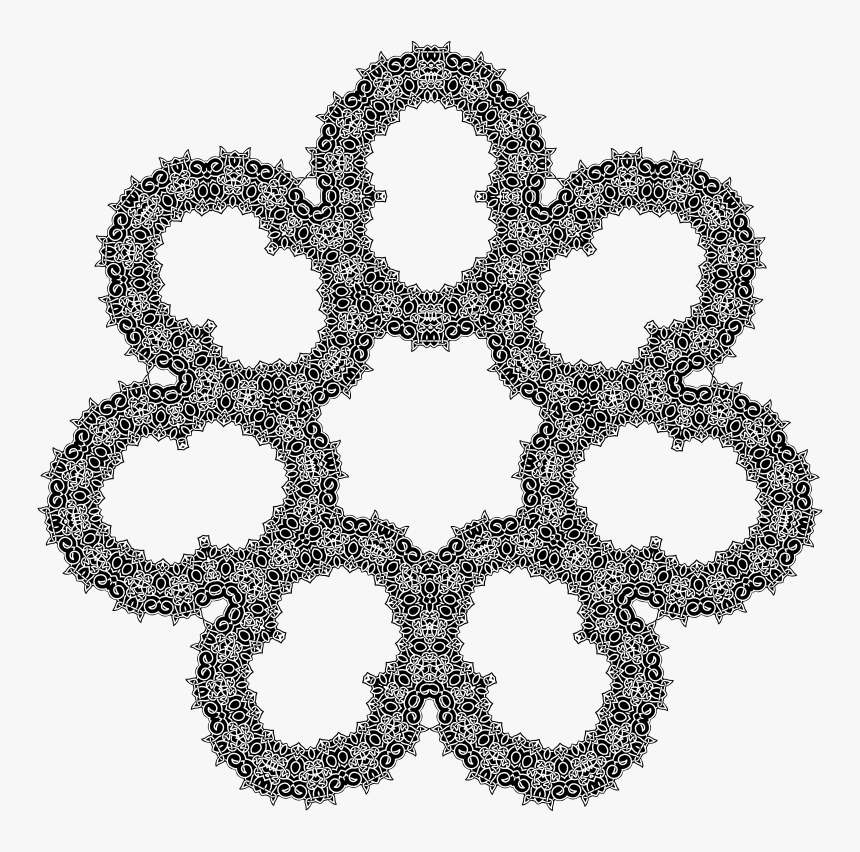 Celtic Knot Ornament Derivation - نقاشی گل با گلدان ساده, HD Png Download, Free Download