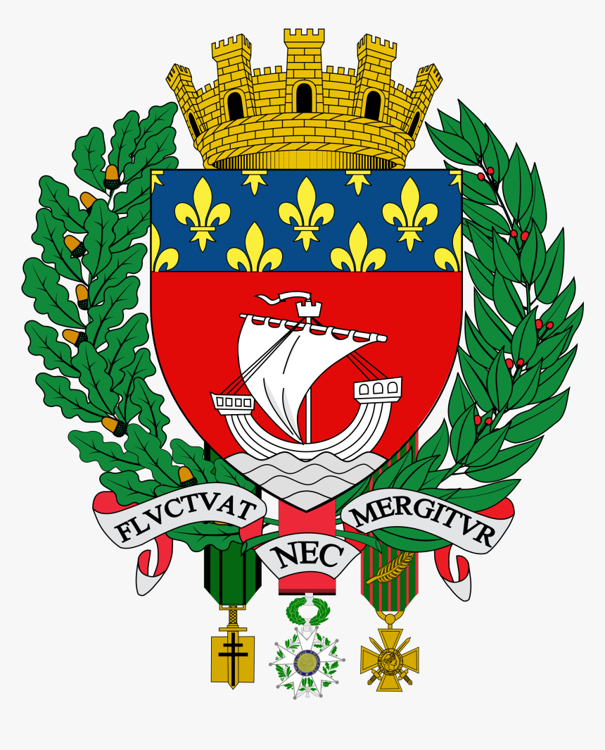 Blason Ville De Paris, HD Png Download, Free Download