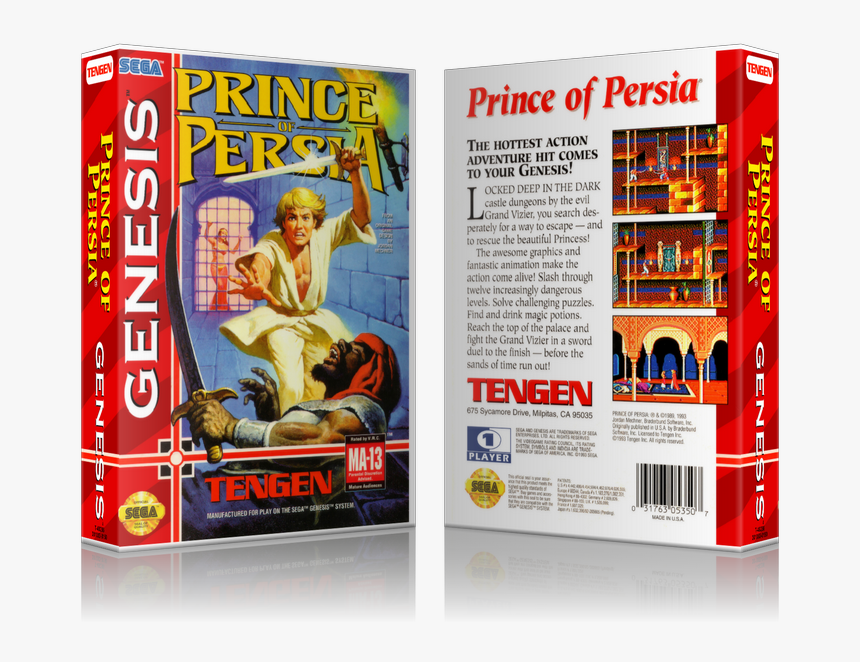 Prince Of Persia Tengen Genesis, HD Png Download, Free Download