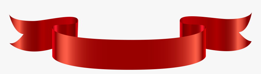 Decorative Banner Png - Red Decorative Banner Png, Transparent Png, Free Download