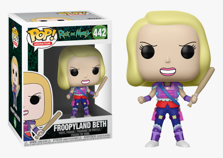 Rick And Morty - Froopyland Beth Funko, HD Png Download, Free Download