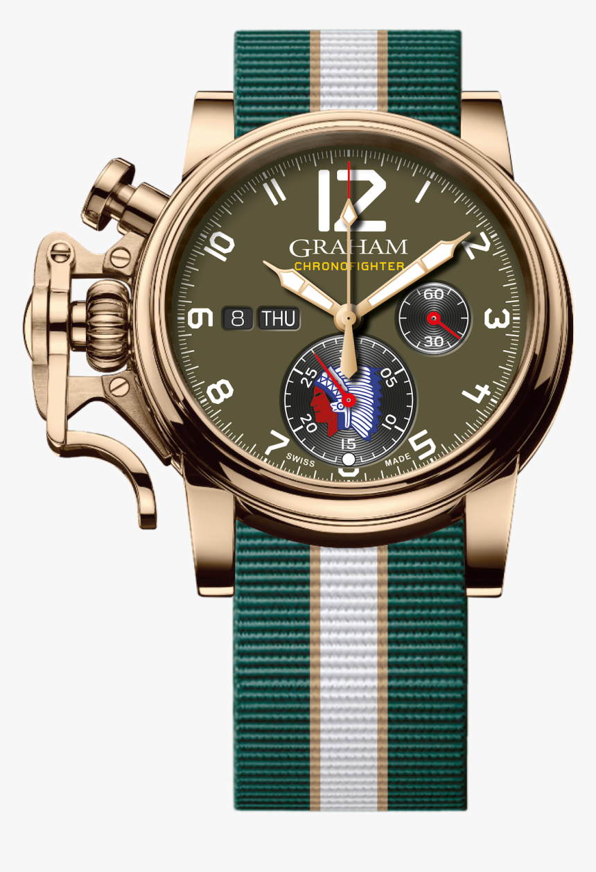 Graham Watch Chronofighter Vintage Overlord 75 Year, HD Png Download, Free Download