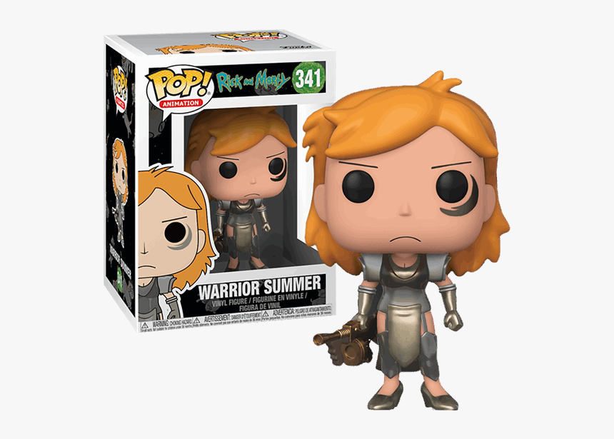 Funko Pop Rick And Morty Warrior Summer, HD Png Download, Free Download