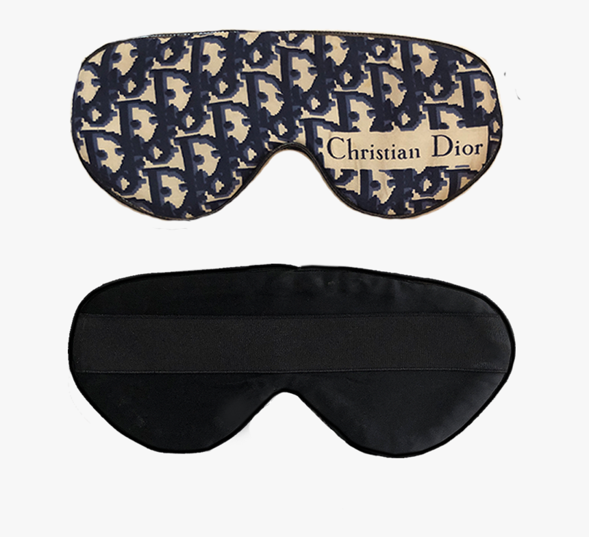 Vintage Dior Logo Sleep Mask Navy"
 Class="lazyload - Christian Dior Sleep Mask, HD Png Download, Free Download