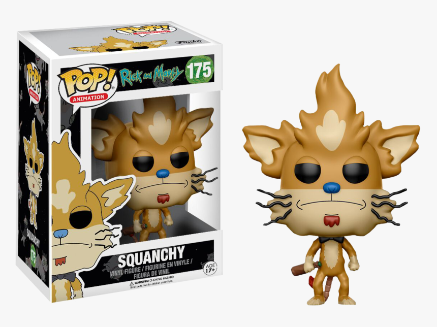 Squanchy Pop Vinyl Figure - Rick And Morty Pop List, HD Png Download, Free Download