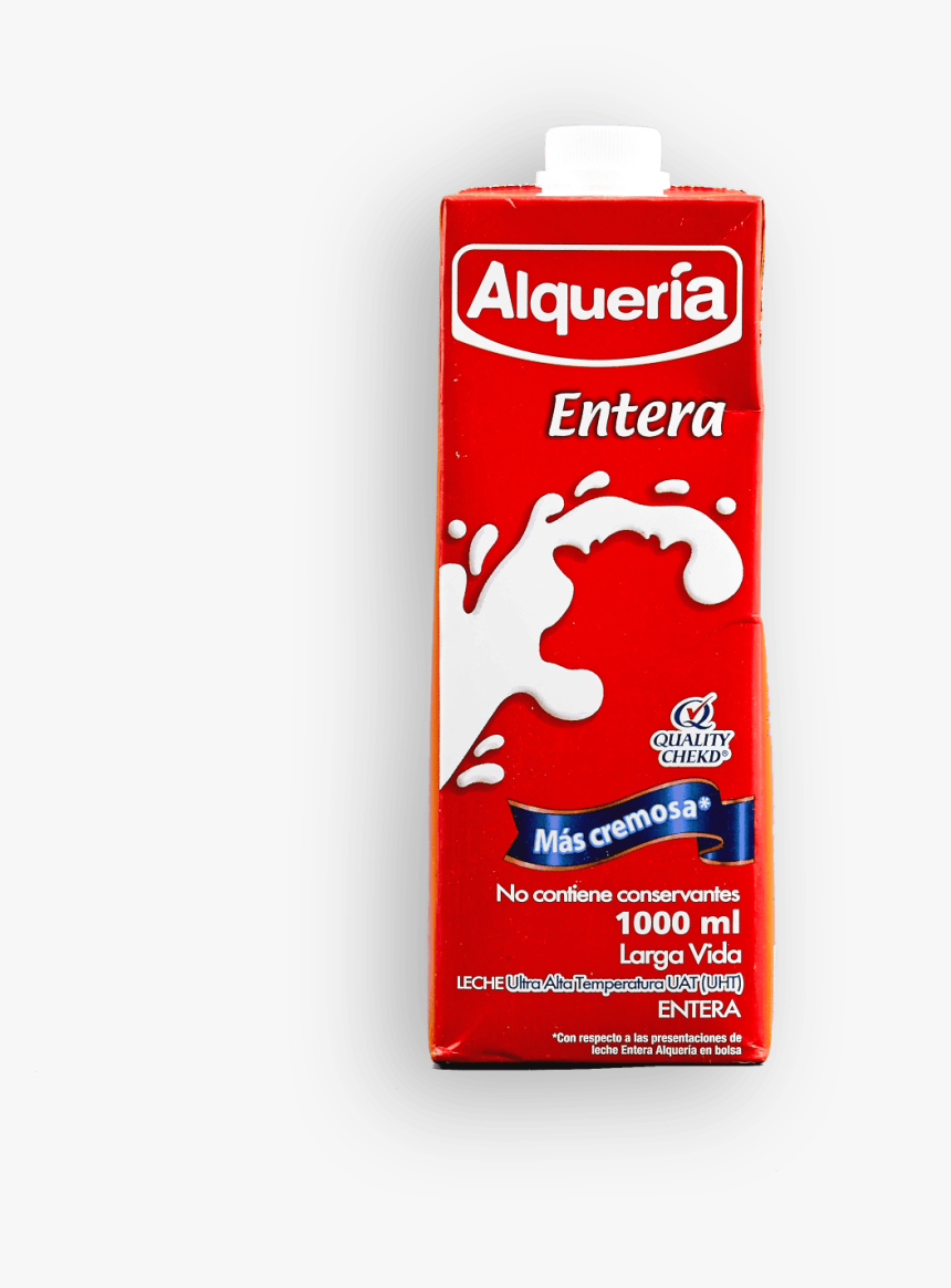 Leche Entera Caja Alquería - Alqueria, HD Png Download, Free Download
