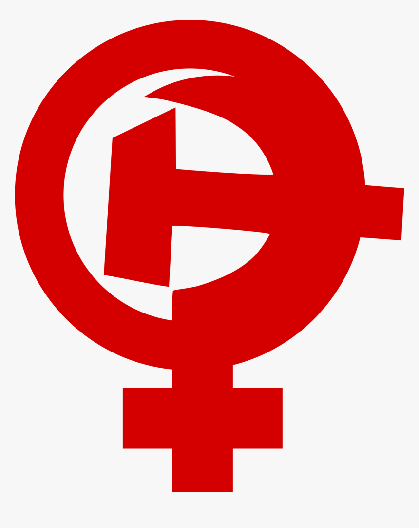 Hammer Sickle Png - Feminist Symbol Hammer And Sickle, Transparent Png, Free Download