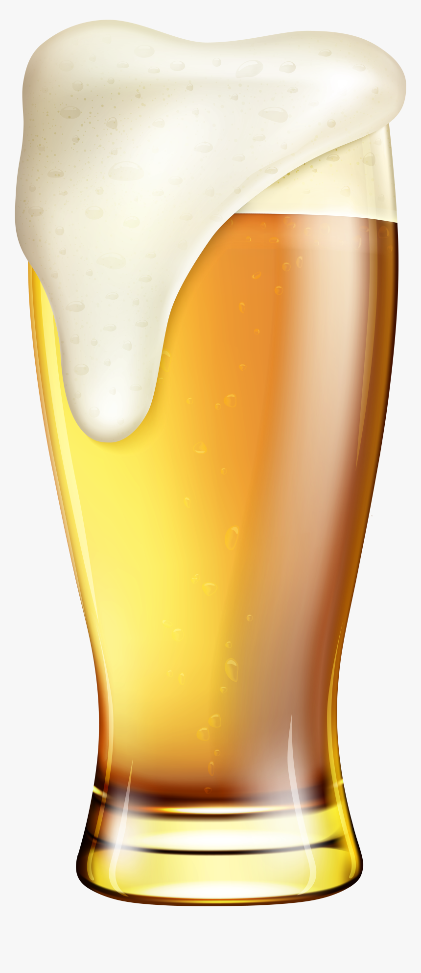 Beer Clipart High Resolution - Glass Of Beer Clipart, HD Png Download, Free Download