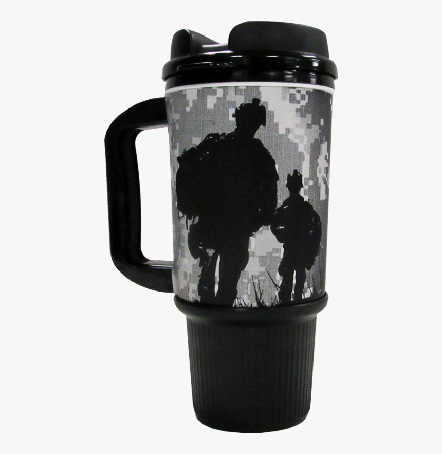 Transparent Beer Mug Silhouette Png - Strong Then There's Army Strong, Png Download, Free Download