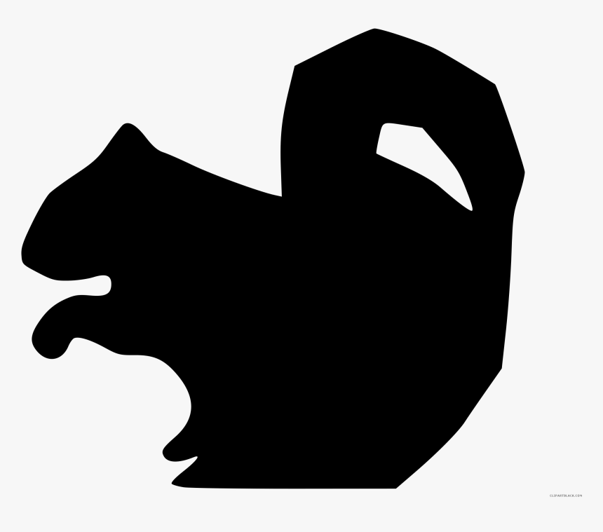 Clipart Squirrel Silhouette - Plinking, HD Png Download, Free Download