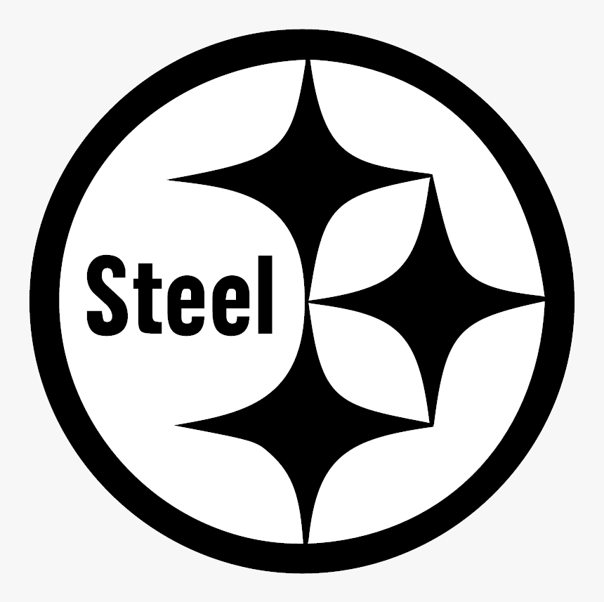 Steelers Leaf Line Font Transparent Image Clipart Free - Logos And Uniforms Of The Pittsburgh Steelers, HD Png Download, Free Download