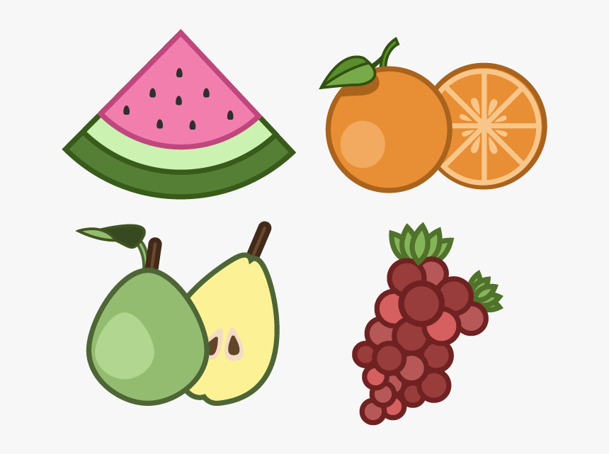 Fruit Icons Icon A Day Vector Art Illustration Icon - Seedless Fruit, HD Png Download, Free Download