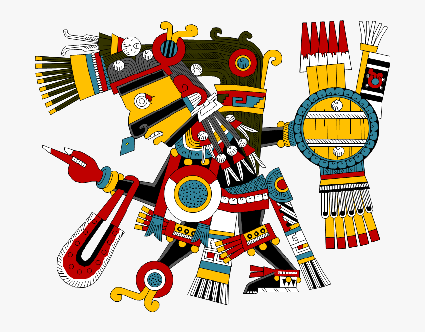 File - Tezcatlipoca - Aztec Smoking Mirror God, HD Png Download, Free Download