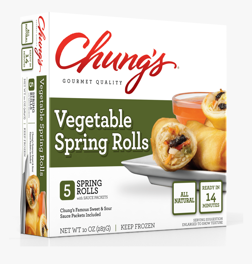 Chungs Vegetable Spring Roll Price, HD Png Download, Free Download