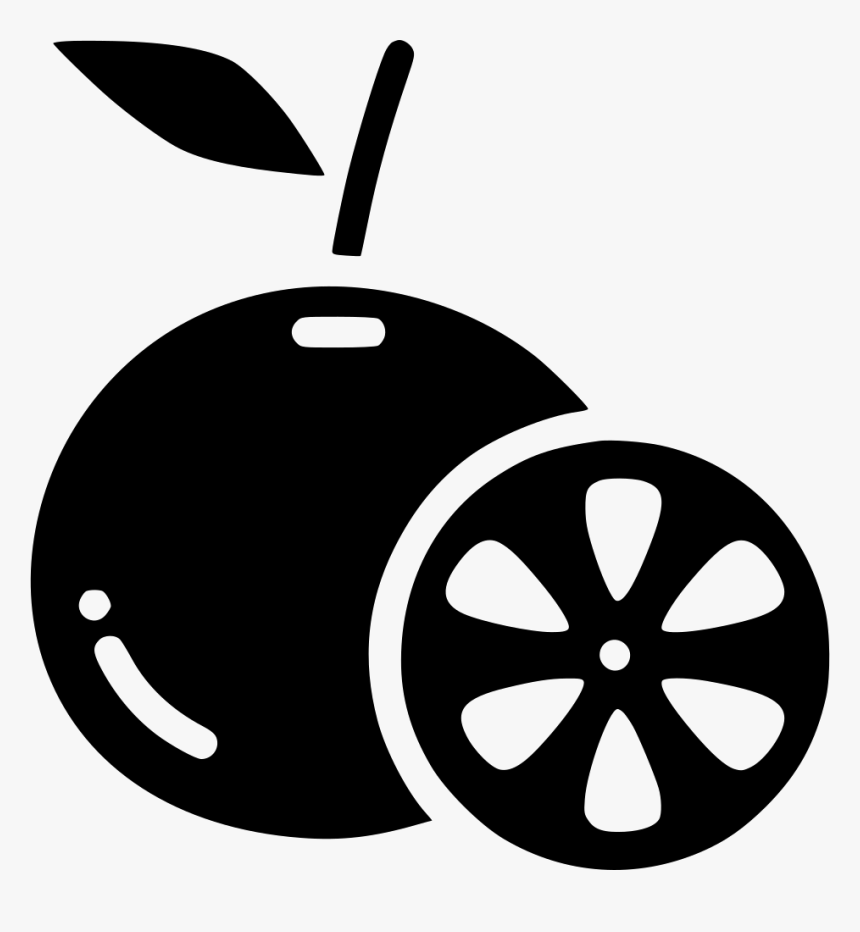 Png File Svg - Orange Fruit Icon Transparent, Png Download, Free Download